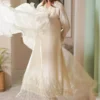 WhatsAppImage2024-09-23at12.59.3 (2) Ivory pearl silk suit featuring ethereal organza frill dupatta perfect for wedding guest and luxury party wear occasions