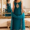 Hurry! Teal Blue Dress – Timeless Beauty 2025 trend Shop Now Teal Blue Dress featuring luxurious raw silk, designed to elevate your fashion with timeless beauty.
