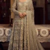 Pearl River Embroidered Anarkali Gown flowing silhouette with regal floral embellishments
