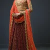 Gulnar Anarkali Ensemble with intricate zardozi embroidery