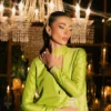 Parrot Green Festive Wear Outfit – Perfect for Parties & Events ????