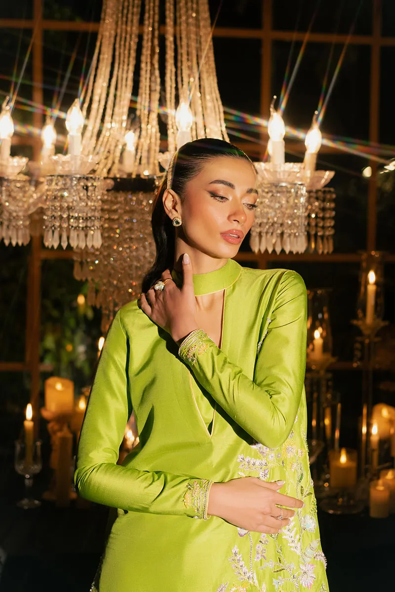 Parrot Green Festive Wear Outfit – Perfect for Parties & Events ????