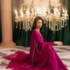 Magenta Embellished Shararah Set – Regal & Elegant Look ????