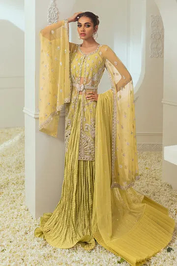 Light Green Designer Gharara – Elegant & Vibrant Wedding Wear