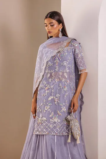 Purple Gharara – Elegant and Festive Look for Special Occasions