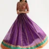 Bridal Lehenga Choli - Close-up of Embellished Lehenga Border