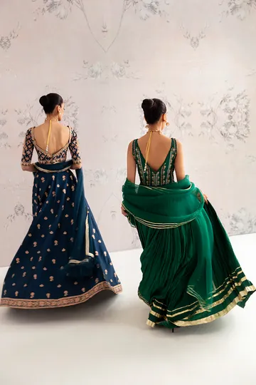 Bridal Lehenga – Beautiful Frilled Dupatta in Soft Net ????