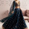 Bridal Lehenga – French Net Dupatta with Gota Detailing ????
