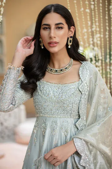 Ice Blue Bridal Lehenga – Timeless Bridal Beauty ????