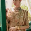 Gold Masuri Bridal Dress Back View