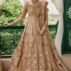 Gold Masuri Bridal Dress Front View