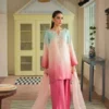 6️⃣ Embroidered Sheesha Silk Suit – Limited Edition Designer Outfit
