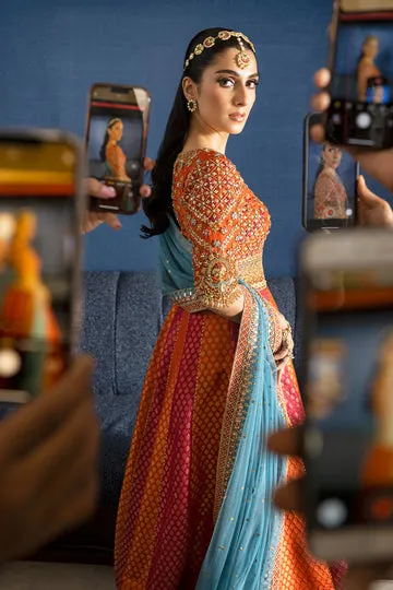 Bridal Lehenga – Full set displayed in bridal setting