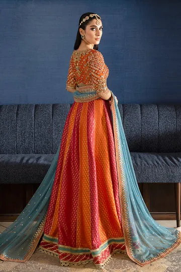 Bridal Lehenga – Side view showcasing intricate detailing