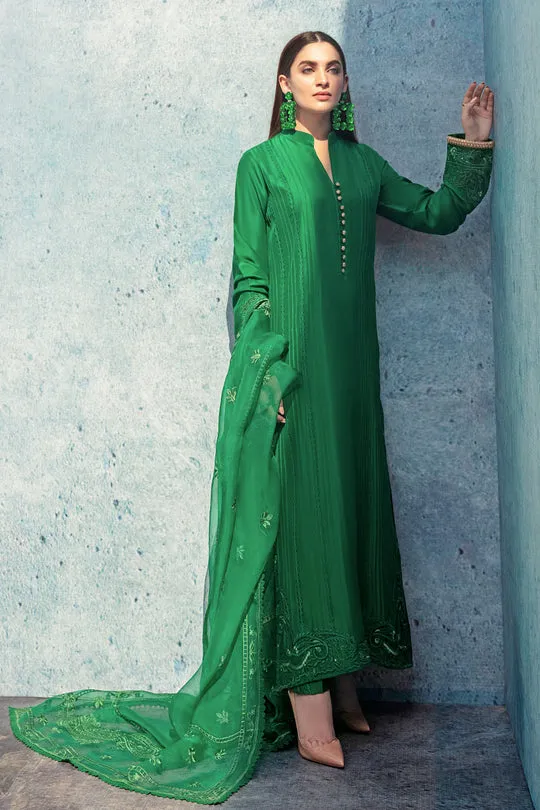 Emerald Green Bridal Dress Sleeves with Intricate Embroidery