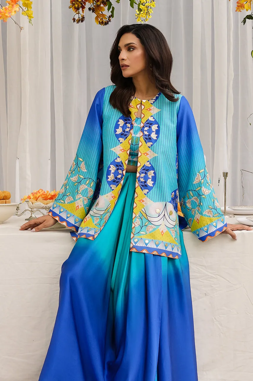 Floral Jacket Playful Floral Print