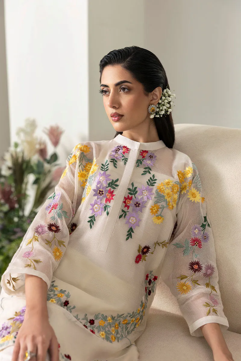 Pearl shirt dress 2025 showcasing back embroidery details