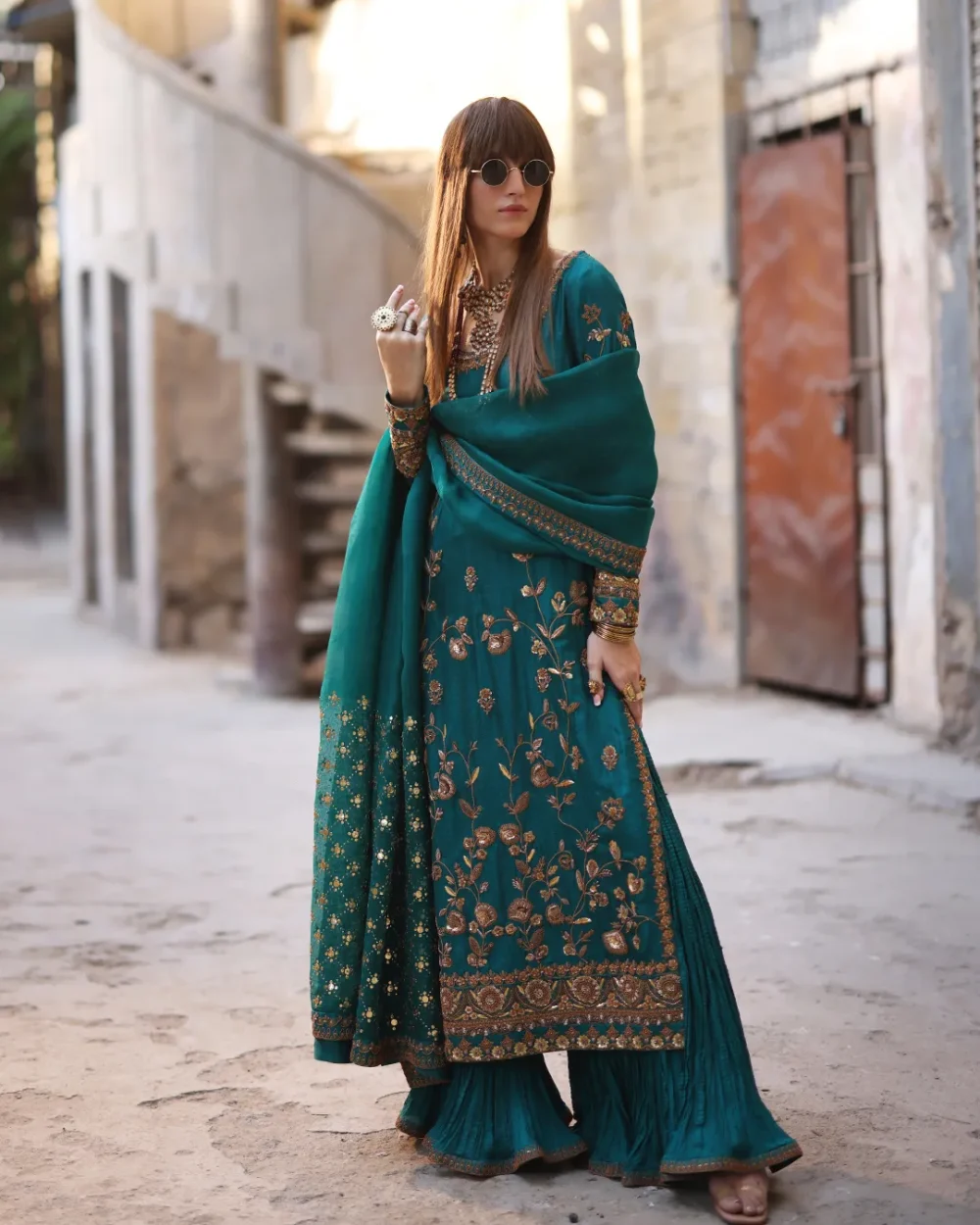 "✨Zardéza-Dhaka-Pajama-Side-View"