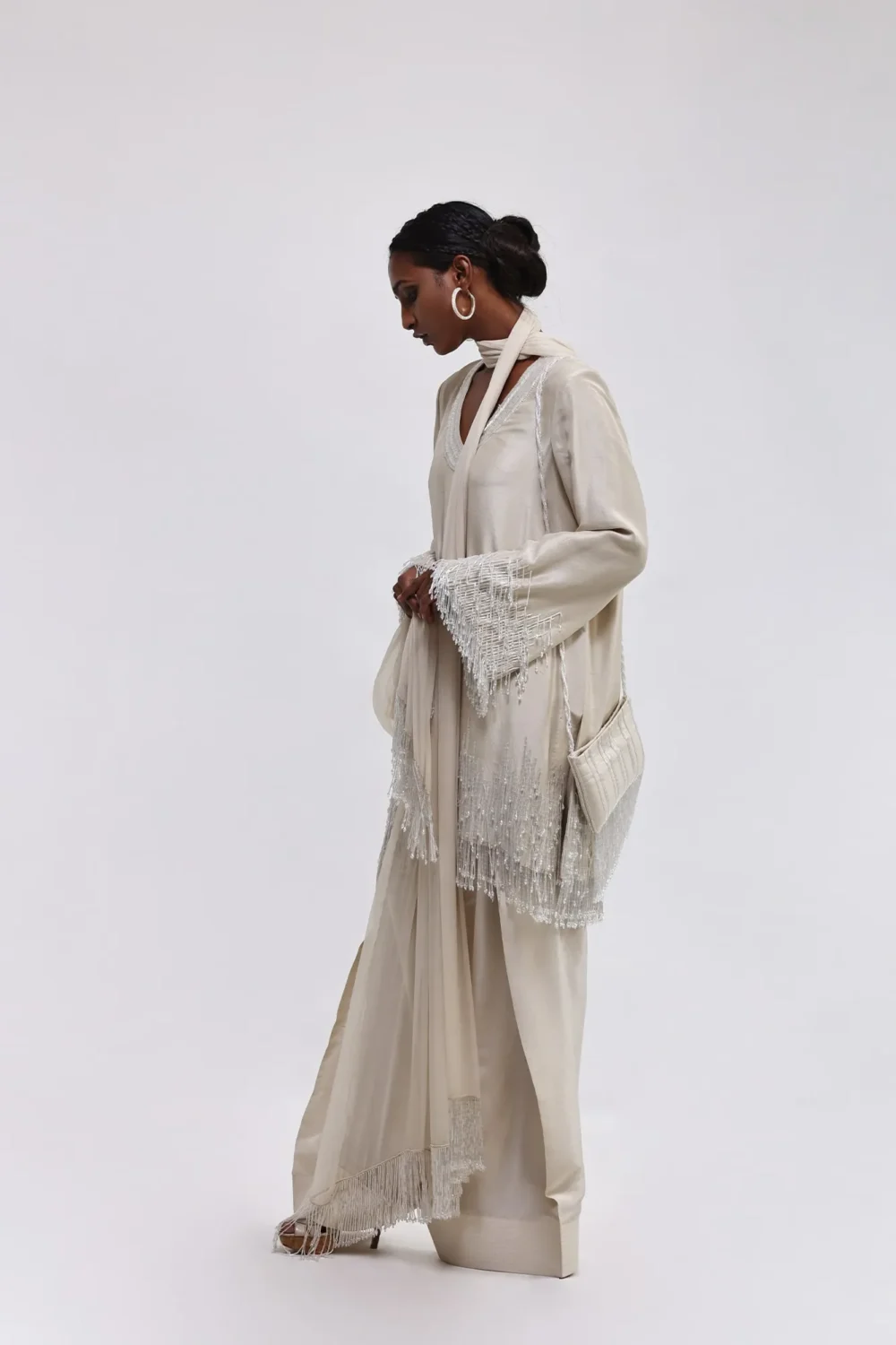 "✨Fringéza-Sequin-Accents-Neckline"