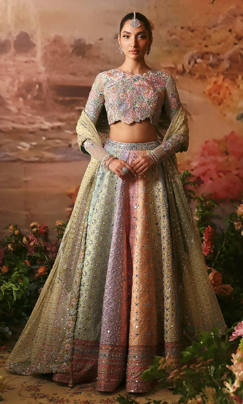 "Pakistani wedding dress trends 2025 stunning bridal collection showcase"