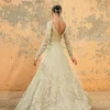 zuria-dor-olive-green-bridal-gow (2) BRIDAL