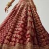 Shahi Zafar – complete bridal silhouette with scalp cut organza dupatta | HBO Atelier Multan