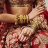 Shahi Zafar – complete bridal silhouette with scalp cut organza dupatta | HBO Atelier Multan