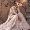 champagne-tissue-lehenga-nikkah-outfit-for-bride-khadi-zari-dupatta-hammad-bespoke-official.webp bridal dresses for nikkah khadi zari dupatta Hammad Bespoke Official