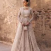 nikkah-dress-silk-brocade-bustier-tissue-lehenga-hammad-bespoke-official.webp bridal dresses for nikkah silk brocade bustier tissue lehenga Hammad Bespoke Official
