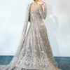 grey-lehenga-for-bride-silver-tulle-zardozi-resham-walima-gown-hammad-bespoke-official.webp grey lehenga open back tulle peshwas cathedral train walima bride Hammad Bespoke Official