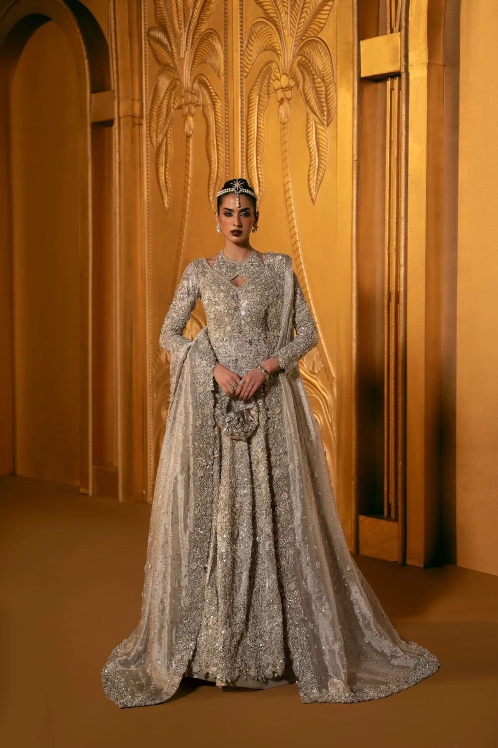 silver-ivory-net-white-nikkah-dress-full-length-anarkali-bespoke-hammad-bespoke-official.webp white nikkah dress full length anarkali bespoke Hammad Bespoke Official