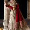 champagne-lehenga-for-wedding-red-raw-silk-shawl-tissue-farshi-hammad-bespoke-official.webp champagne lehenga for wedding red raw silk shawl tissue farshi Hammad Bespoke Official