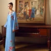 hand-embroidered-kurta-cornflower-blue-resham-floral-maxi-full-length-hammad-bespoke-official.webp hand embroidered kurta cornflower blue resham floral maxi full length Hammad Bespoke Official