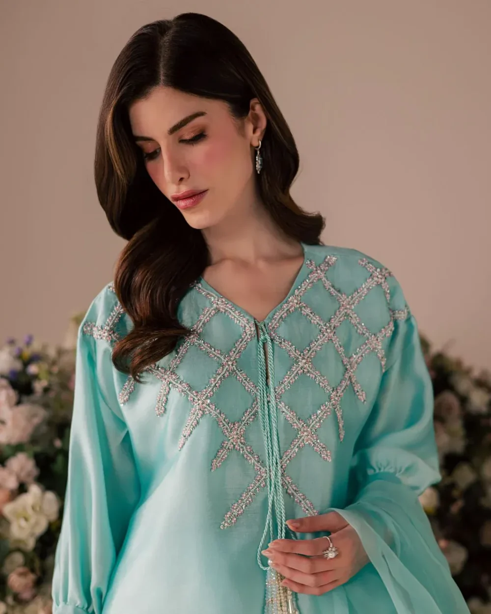 embroidered-silk-kurta-aqua-sheesha-crystal-lattice-yoke-pearl-tassel-neckline-hammad-bespoke-official.webp embroidered silk kurta aqua sheesha crystal lattice yoke pearl tassel neckline Hammad Bespoke Official