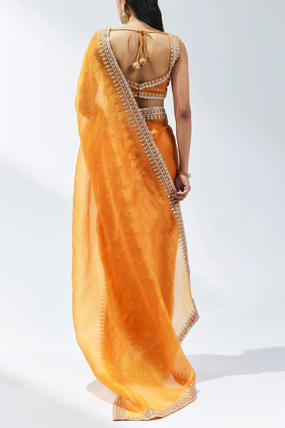 sweetheart-neckline-blouse-orange-saree-silk-organza-gota-patti-hammad-bespoke-official.webp sweetheart neckline blouse orange saree silk organza gota patti Hammad Bespoke Official