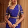 blue-saree-hammad-bespoke-official-hand-embroidered-sequin-crepe-royal-blue-wedding-guest.webp blue saree Hammad Bespoke Official hand-embroidered sequin crepe royal blue wedding guest
