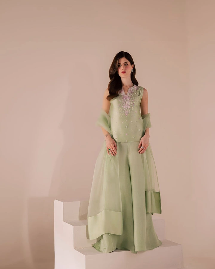 party wear palazzo suit pistachio sleeveless kurta wide-leg pants organza dupatta bespoke Hammad Bespoke Official.webp party wear palazzo suit pistachio sleeveless kurta wide-leg pants organza dupatta bespoke Hammad Bespoke Official
