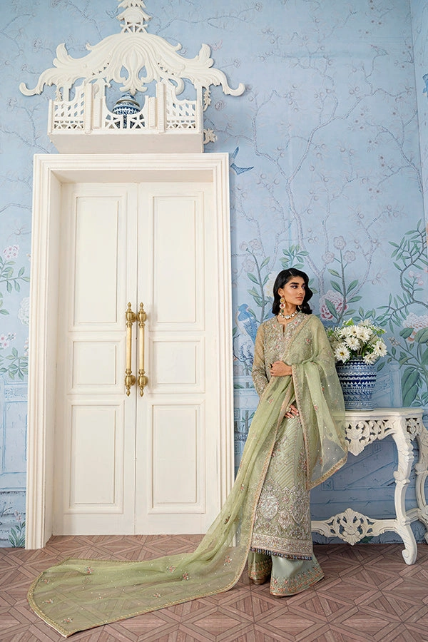 embroidered-net-suit-sage-green-hand-embroidered-gala-neckline-hammad-bespoke-official.webp embroidered net suit sage green hand-embroidered gala neckline Hammad Bespoke Official