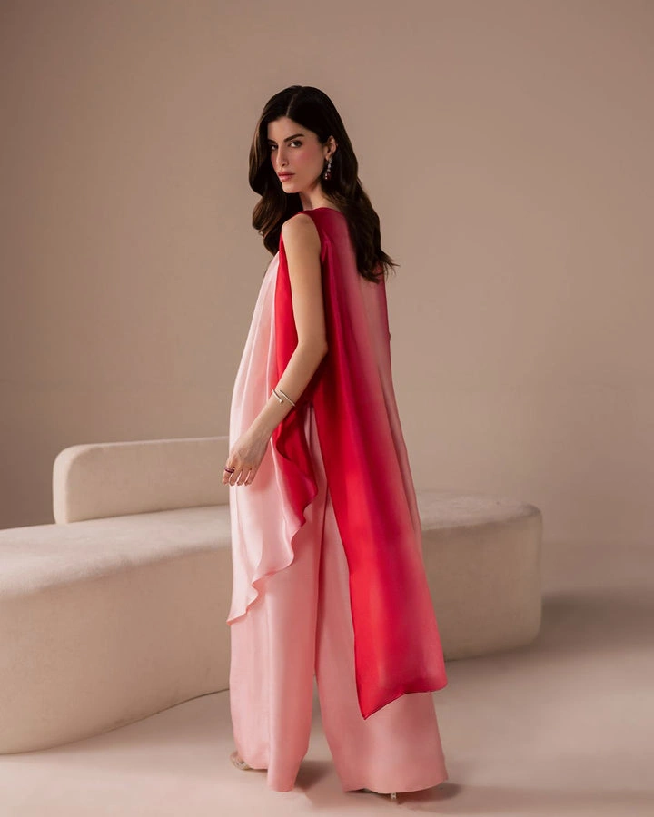ombre-kurta-side-profile-blush-silk-palazzo-drape-flowing-sleeveless-party-wear-hammad-bespoke-official.webp ombre kurta side profile blush silk palazzo drape flowing sleeveless party wear Hammad Bespoke Official
