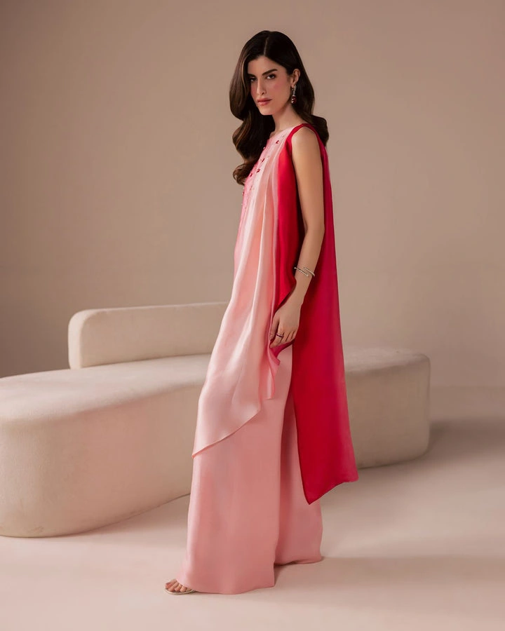 ombre-kurta-full-length-blush-red-silk-draped-silhouette-palazzo-wide-leg-party-wear-hammad-bespoke-official.webp ombre kurta full length blush red silk draped silhouette palazzo wide-leg party wear Hammad Bespoke Official